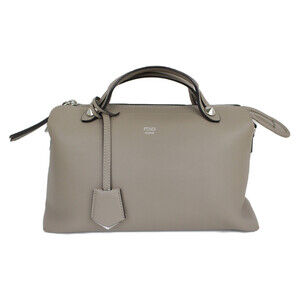 FENDI BY THE WAY handbag shoulder bag Beige Tan leather